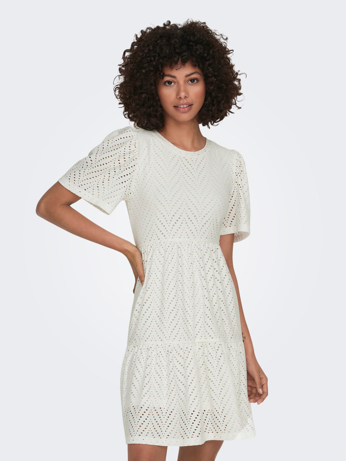 JDYCARLA Midi Dress - Hvit